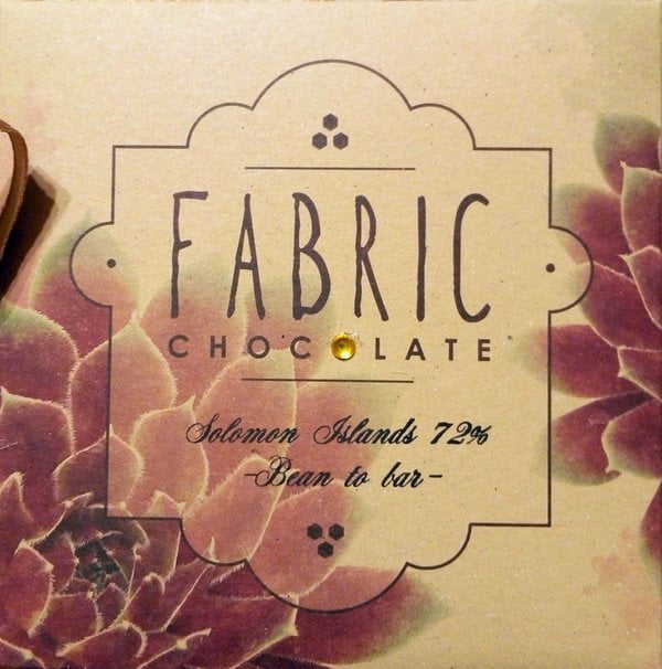 Fabric kézműves bean-to-bar Salamon szigetek 72%-os bean-to-bar kézműves étcsokoládé