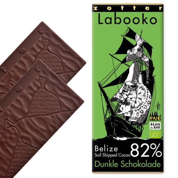 Zotter Labooko 82% Belize