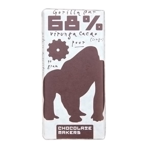 Chocolatemakers Gorilla 68%-os étcsokoládé
