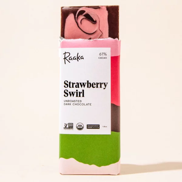 Raaka Strawberry Swirl