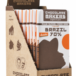 Chocolatemakers tengeri sós braziliai 70%-os Demeter étcsokoládé